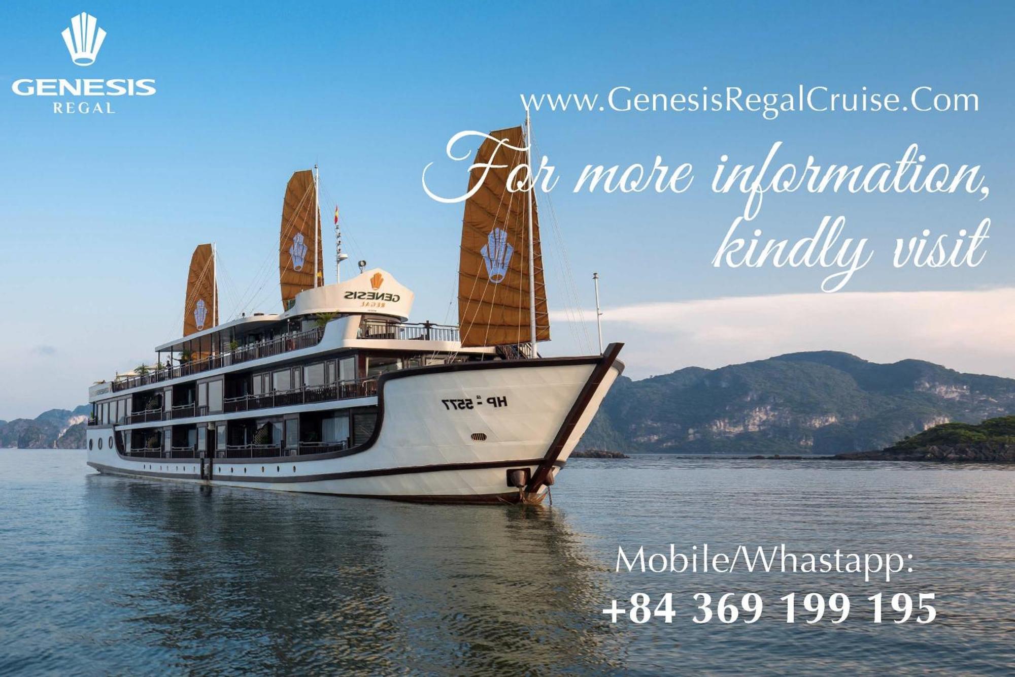 Genesis Luxury Regal Cruises Hotell Ha Long Eksteriør bilde